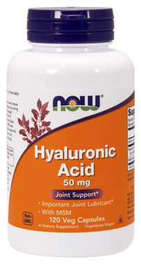 Picture of NOW Hyaluronic Acid, 50 mg, 120 vcaps