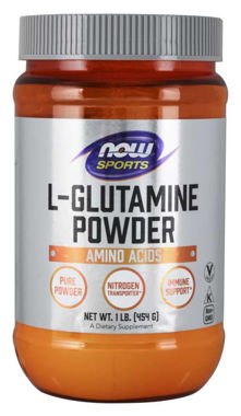 Picture of NOW Sports L-Glutamine Powder, 5,000 mg, 1 lb