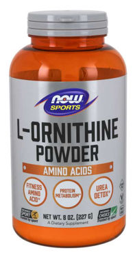 Picture of NOW Sports L-Ornithine Powder, 8 oz