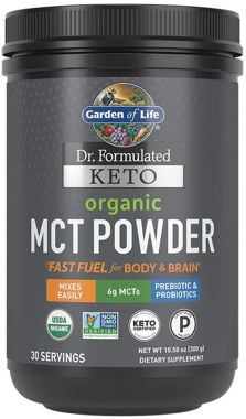 Picture of Garden of Life Dr. Formulated Keto Organic MCT Powder, 10.58 oz