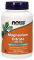 Picture of NOW Magnesium Citrate, 200 mg, 100 tabs