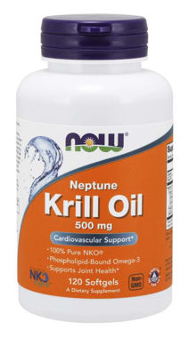 Picture of Now Neptune Krill Oil, 500 mg, 120 softgels