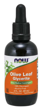 Picture of NOW Olive Leaf Glycerite, 2 fl oz