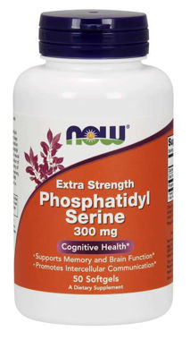 Picture of NOW Extra Strength Phosphatidyl Serine,  300 mg, 50 softgels