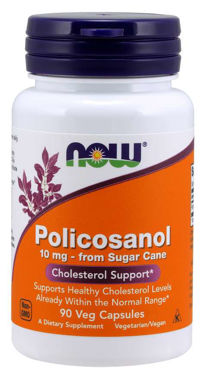 Picture of NOW Policosanol, 10 mg, 90 vcaps