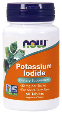 Picture of NOW Potassium Iodide,  60 tabs