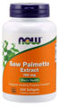 Picture of NOW Saw Palmetto Extract, 160 mg, 240 softgels
