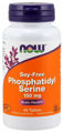 Picture of NOW Soy-Free Phosphatidyl Serine, 150 mg, 60 tabs