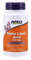 Picture of NOW Alpha Lipoic Acid, 100 mg, 60 vcaps