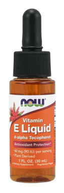 Picture of NOW Vitamin E Liquid, 1 fl oz