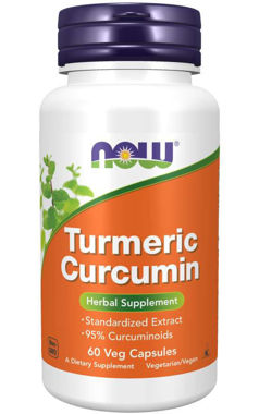 Picture of NOW Turmeric Curcumin, 60 vcaps