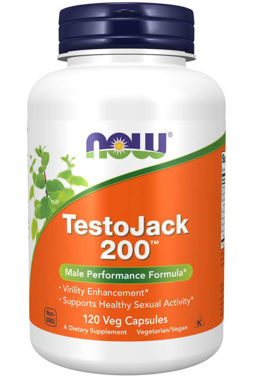 Picture of NOW TestoJack 200, 120 vcaps