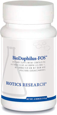 Picture of Biotics Research BioDophilus-FOS,  4 oz powder