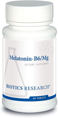 Picture of Biotics Research Melatonin-B6/Mg, 60 tabs