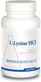 Picture of Biotics Research L-Lysine HCI, 100 caps