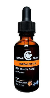 Picture of Cedar Bear Milk Thistle Seed, 1 fl oz