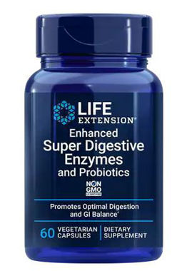Picture of Life Extension Enhanced Super Digestive Enzymes and Probiotics, 60 vcaps