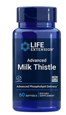 Picture of Life Extension Advanced Milk Thistle, 60 softgels