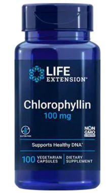 Picture of Life Extension Chlorophyllin, 100 mg, 100 vcaps