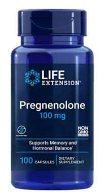 Picture of Life Extension Pregnenolone, 100 mg, 100 caps