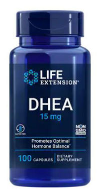 Picture of Life Extension DHEA 15 mg, 100 caps