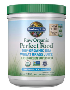 Picture of Garden of Life Raw Organic Perfect Food 100% Organic Wheat Grass Juice, 8.46 oz