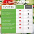 Picture of PowderVitamin Electrolytes Powder Plus [Strawberry Cucumber] 100 servings